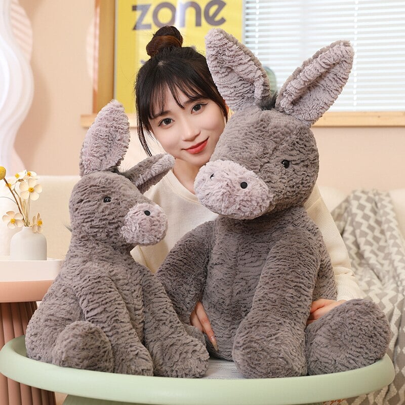 Soft Cuddly Donkey Stuffed Animal