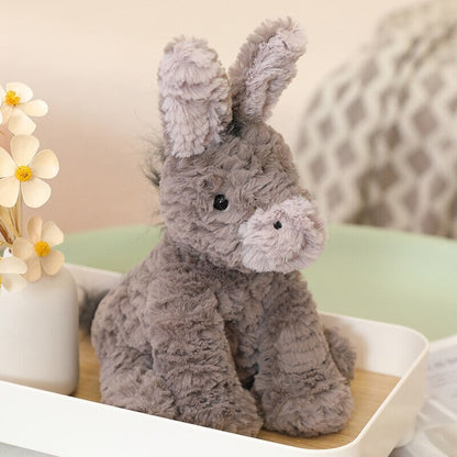 Soft Cuddly Donkey Stuffed Animal