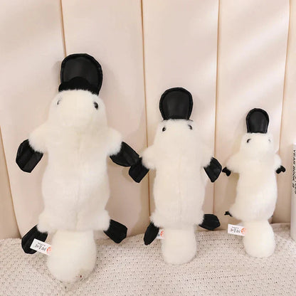 Soft Cuddly Brown White Platypus Plush Toy