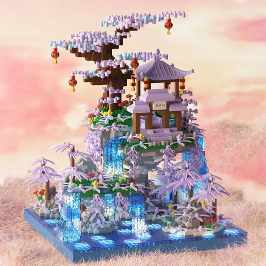 Colorful Mini Waterfall Island Building Kit - Befez