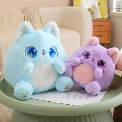Colorful Cute Kitten Plush Toys