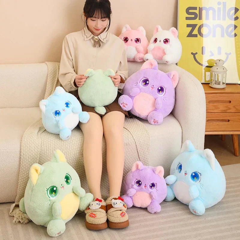 Colorful Cute Kitten Plush Toys