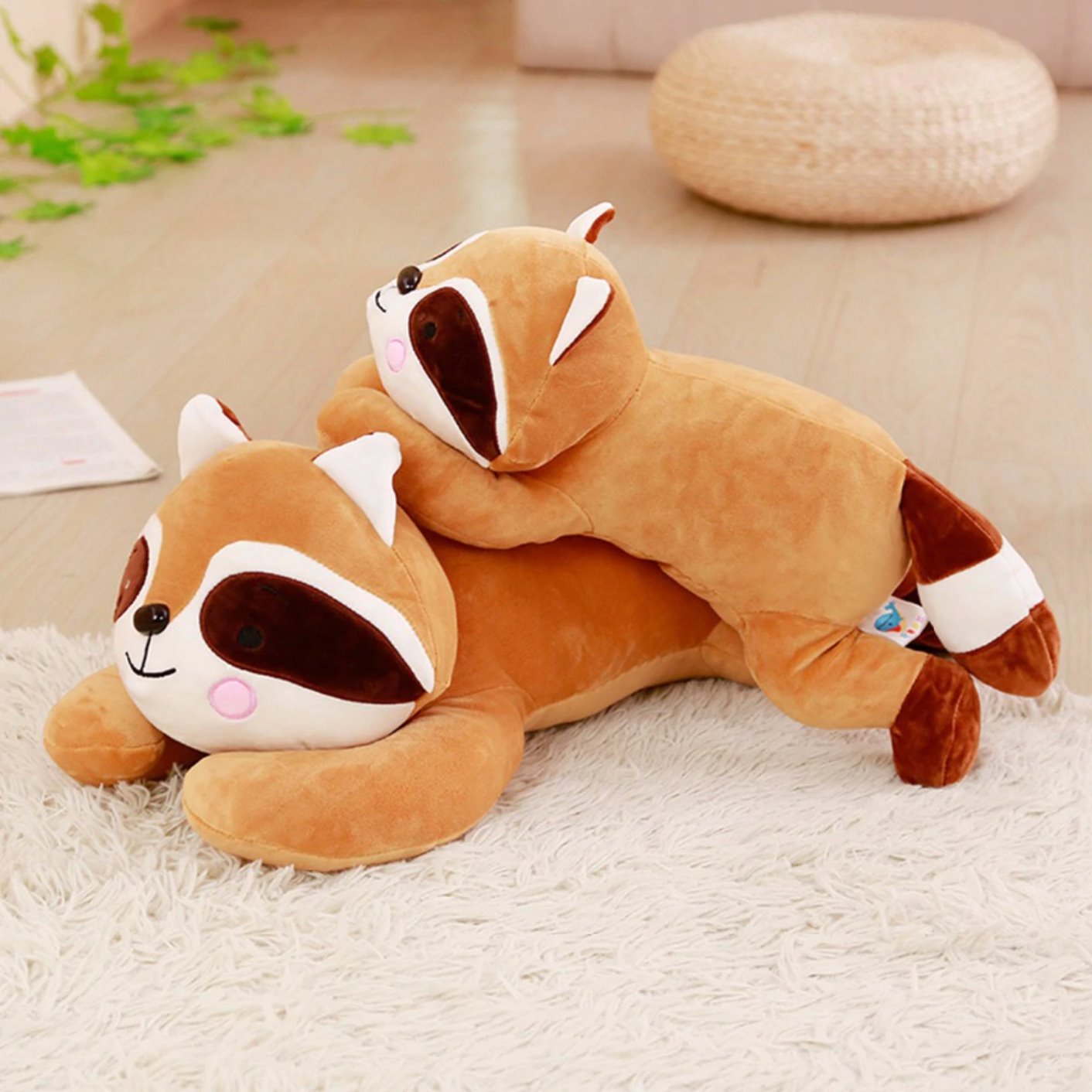 Cute Plush Raccoon Toy