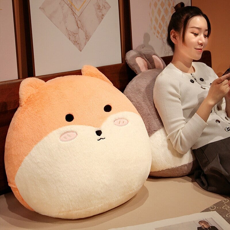 Cute Animal Soft Plush Pillow Set