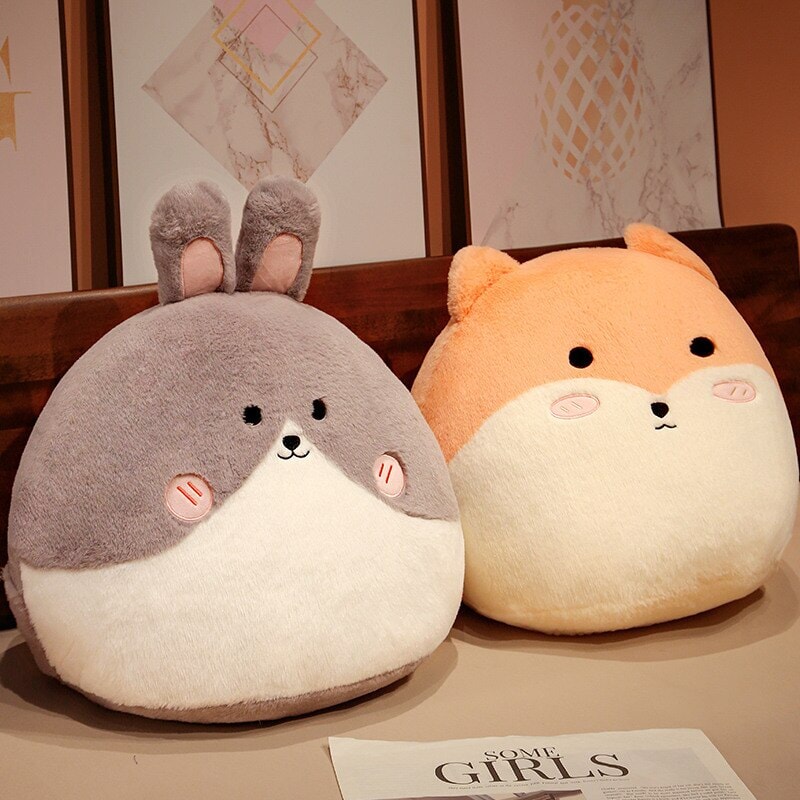 Cute Animal Soft Plush Pillow Set