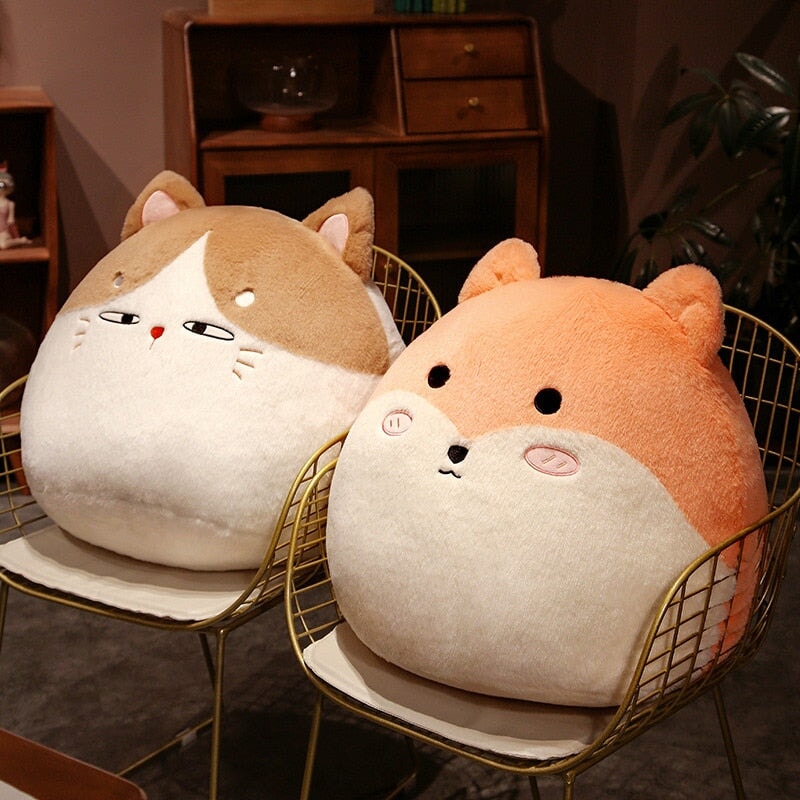 Cute Animal Soft Plush Pillow Set