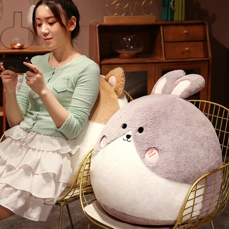 Cute Animal Soft Plush Pillow Set