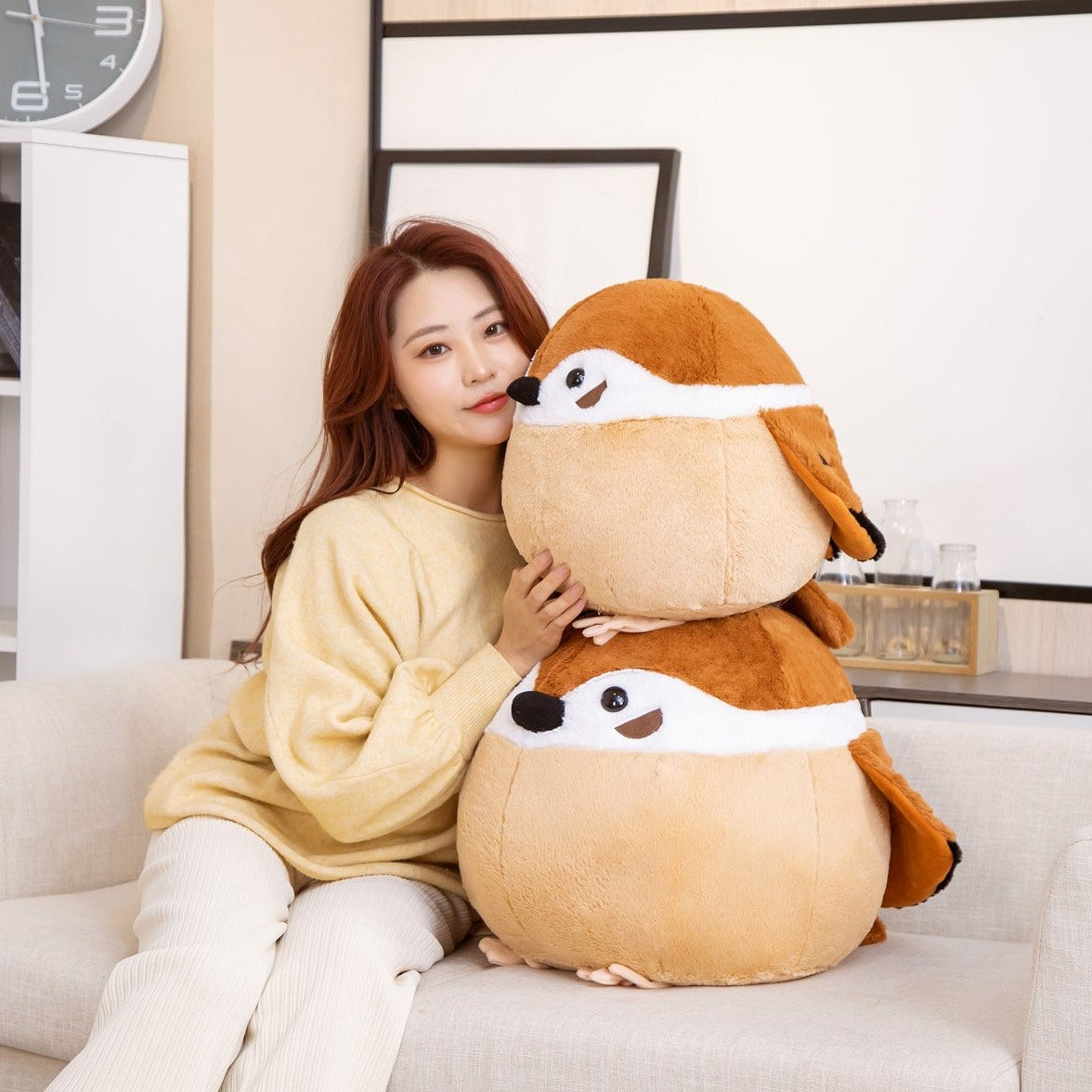 Cute Round Bird Soft Plush Toys