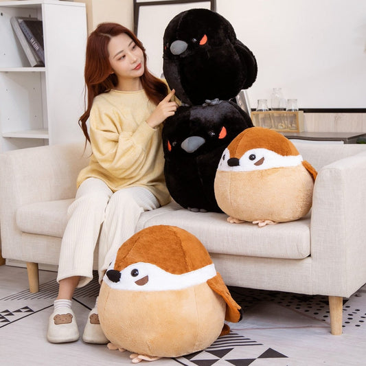 Cute Round Bird Soft Plush Toys - Befez
