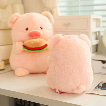 Soft Cute Round Pig Plush Toy