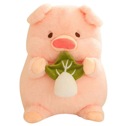 Soft Cute Round Pig Plush Toy