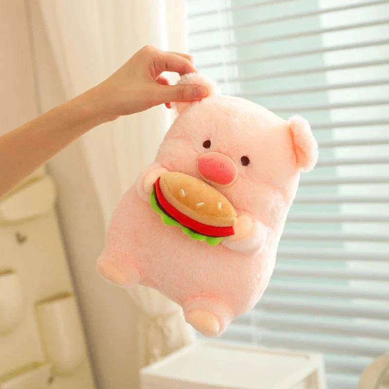 Soft Cute Round Pig Plush Toy