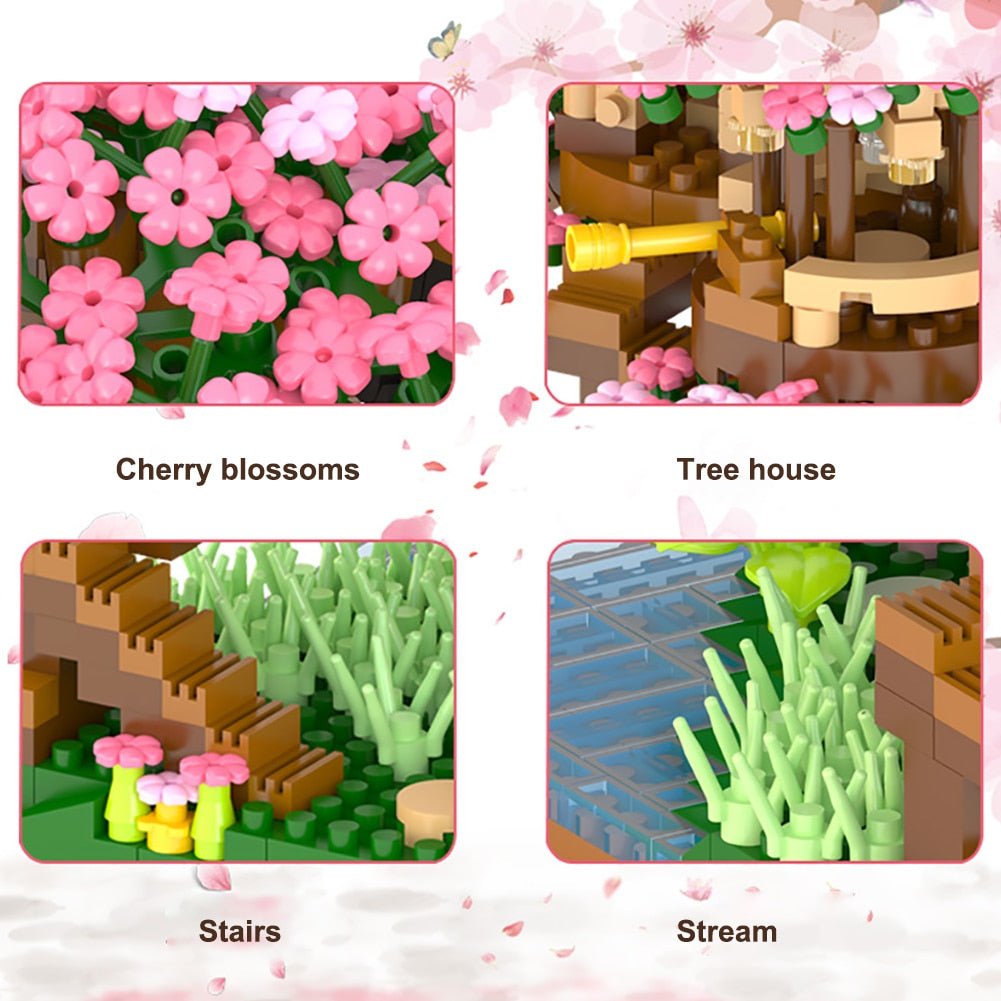Beautiful Floral Sakura Tree Decoration