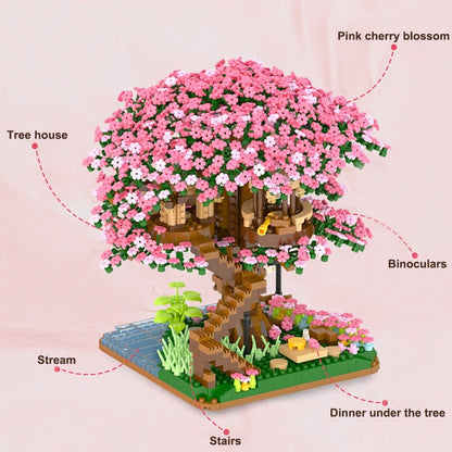 Beautiful Floral Sakura Tree Decoration