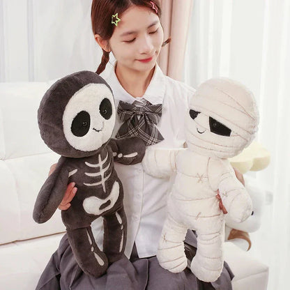 Spooky Ghost and Zombie Soft Halloween Toys
