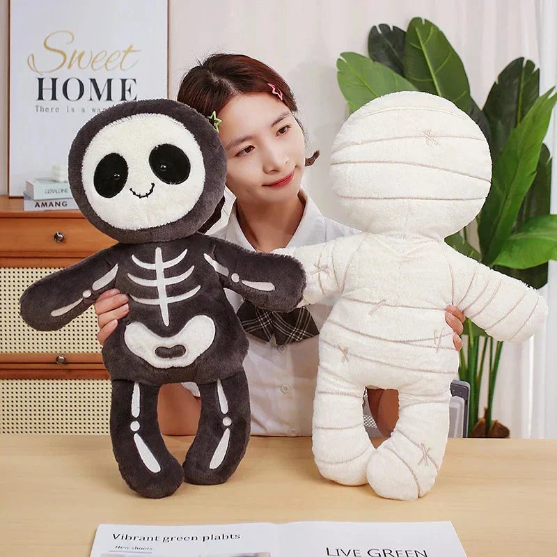 Spooky Ghost and Zombie Soft Halloween Toys