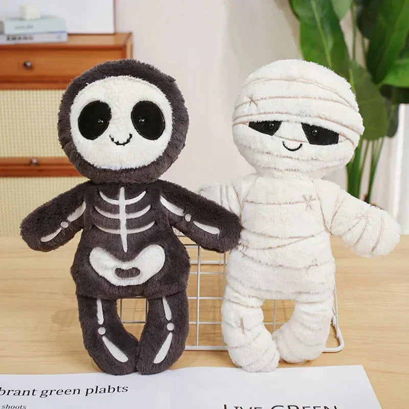 Spooky Ghost and Zombie Soft Halloween Toys