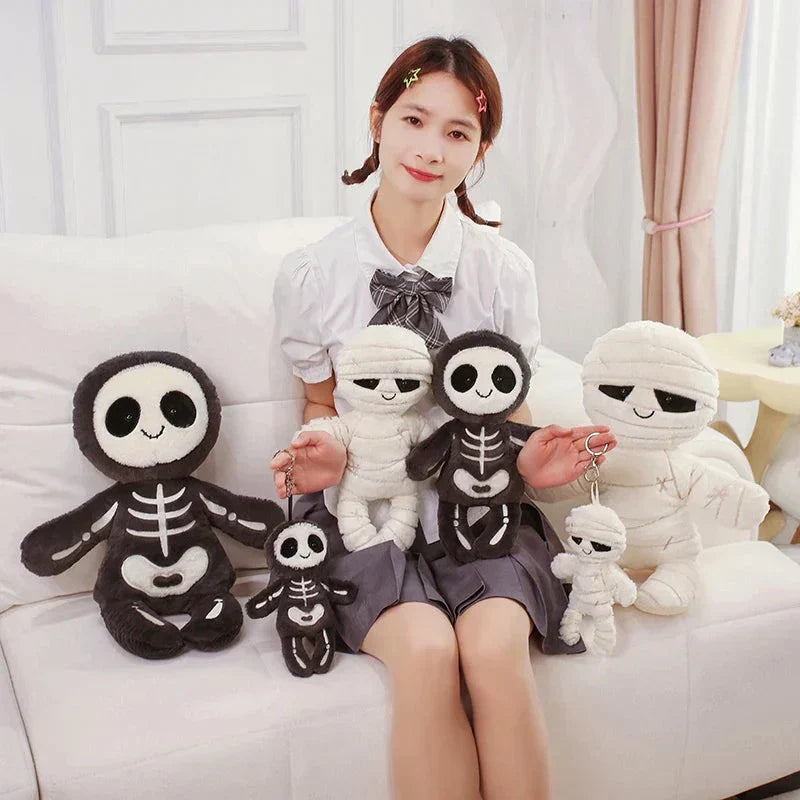Spooky Ghost and Zombie Soft Halloween Toys