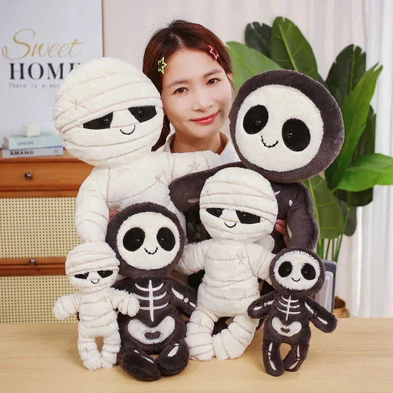 Spooky Ghost and Zombie Soft Halloween Toys
