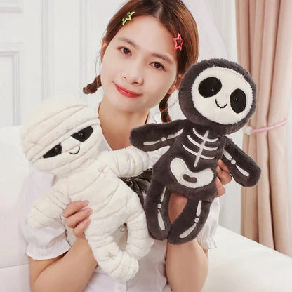 Spooky Ghost and Zombie Soft Halloween Toys