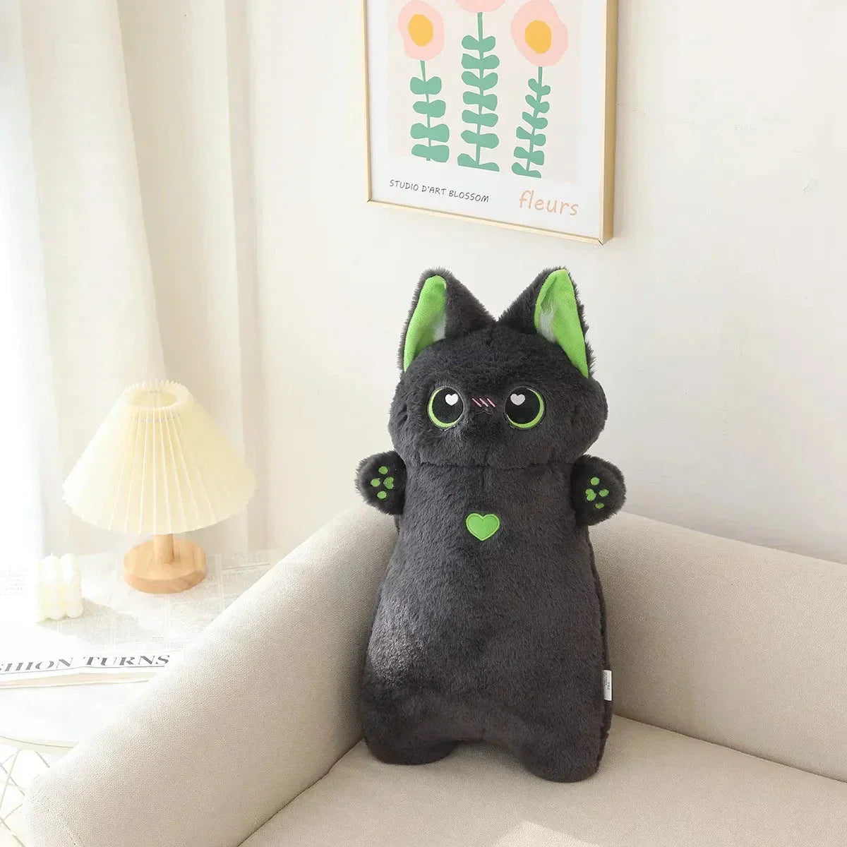 Cute Dual Color Kitten Soft Toy Set