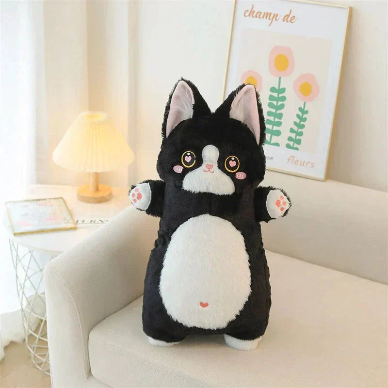 Cute Dual Color Kitten Soft Toy Set