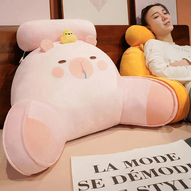 Cozy Plush Animal Throw Pillow