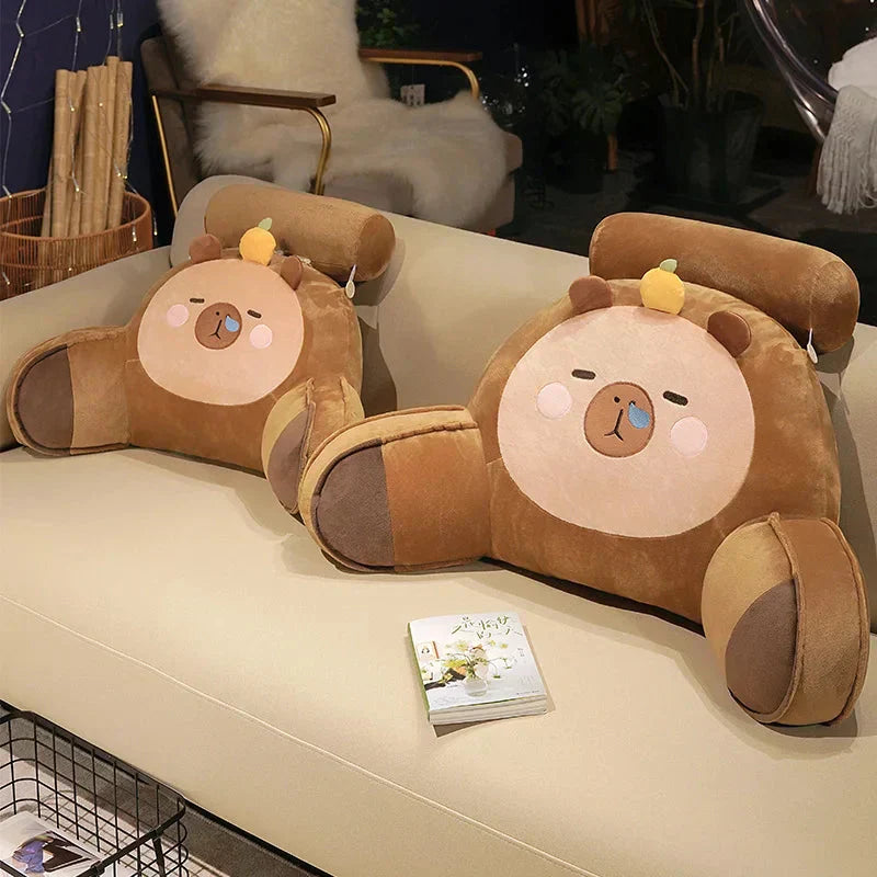 Cozy Plush Animal Throw Pillow