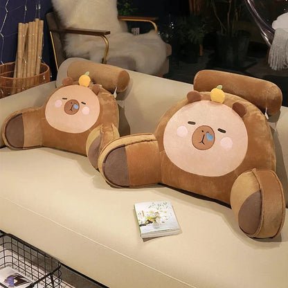 Cozy Plush Animal Throw Pillow