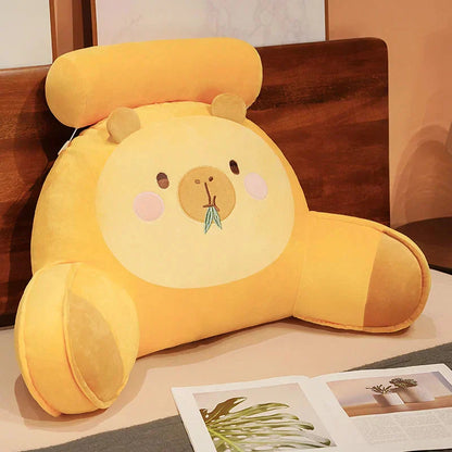 Cozy Plush Animal Throw Pillow