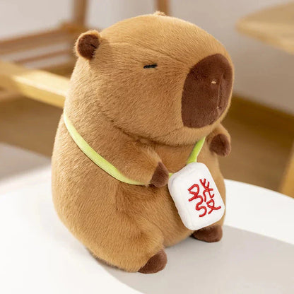Cute Animal Mahjong Backpack Toy