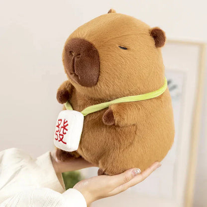 Cute Animal Mahjong Backpack Toy