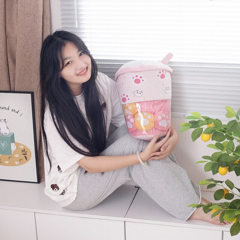 Cute Boba Bear Soft Toy