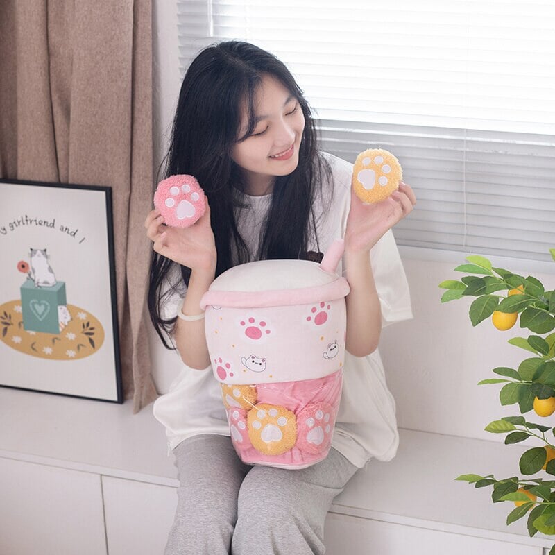 Cute Boba Bear Soft Toy