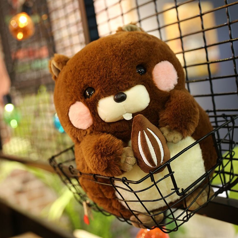 Cute Beaver Soft Plush Toys