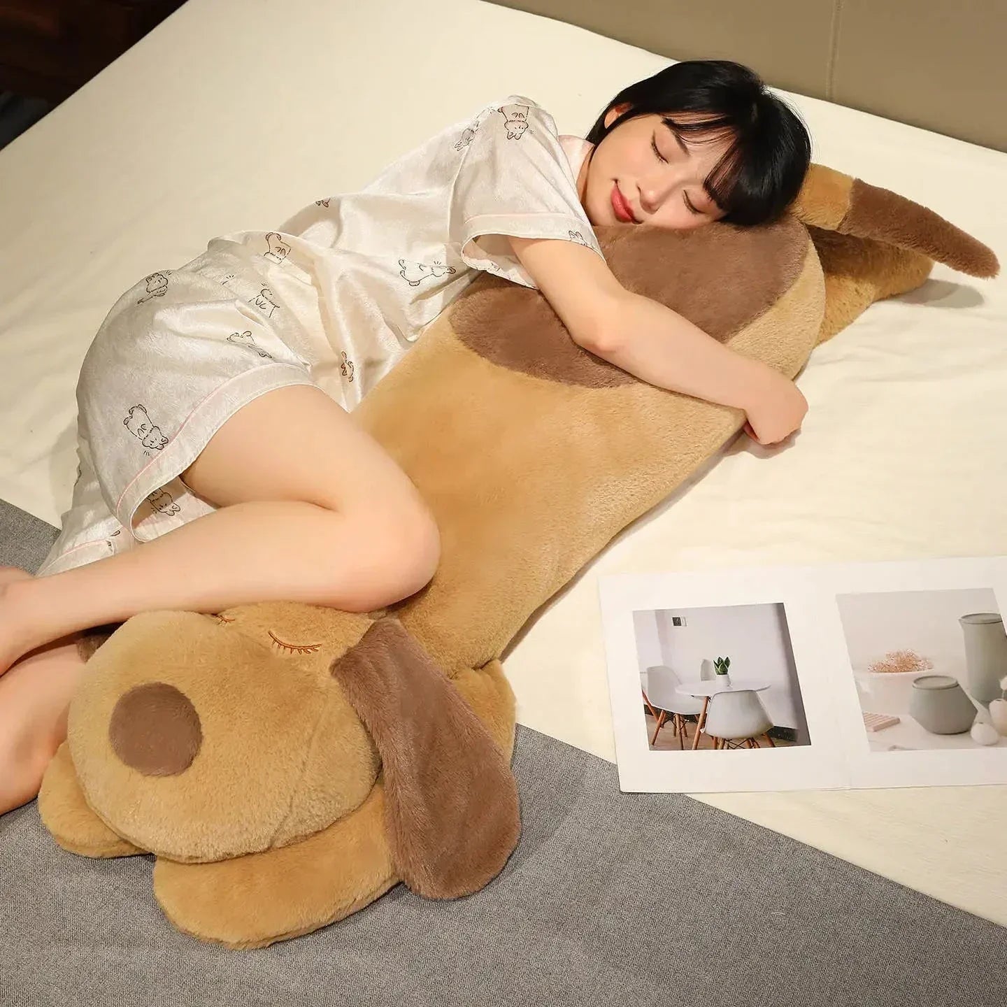 Cuddly Puppy Snuggle Plush Pillow - Befez