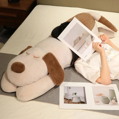 Cuddly Puppy Snuggle Plush Pillow