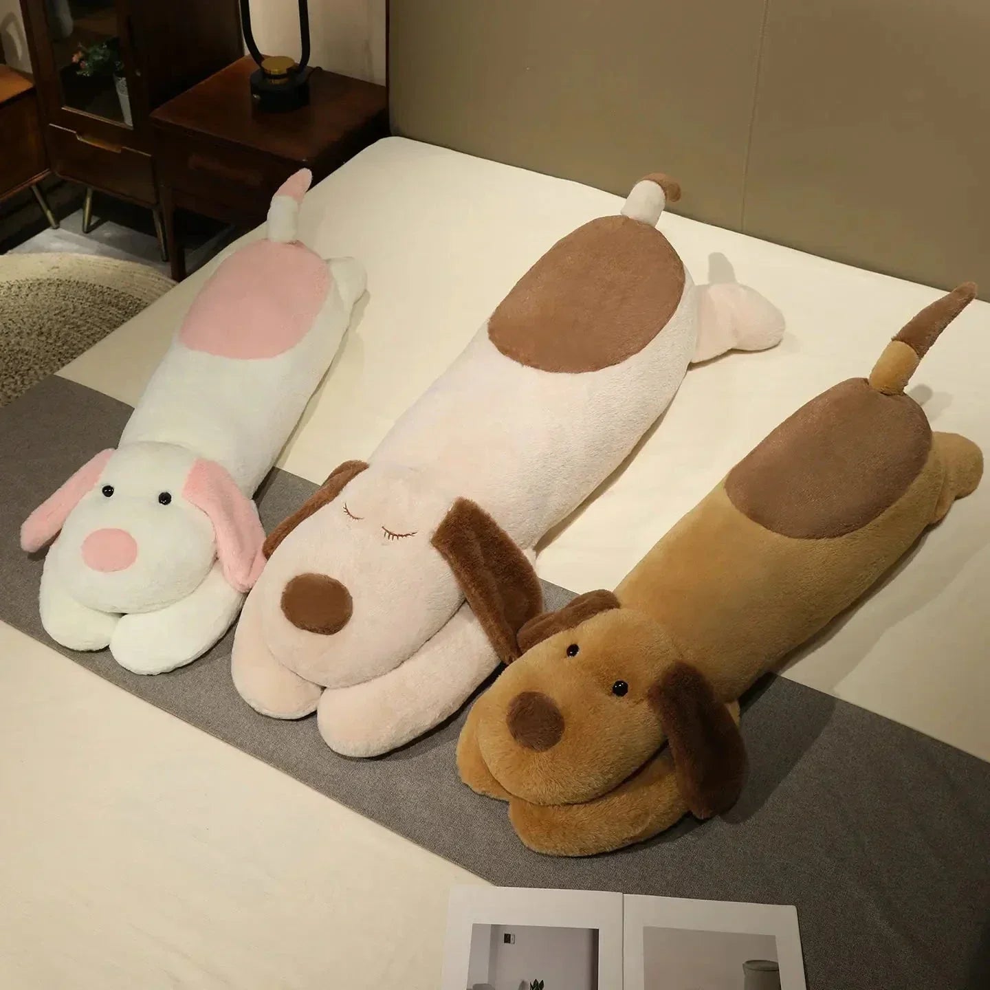 Cuddly Puppy Snuggle Plush Pillow