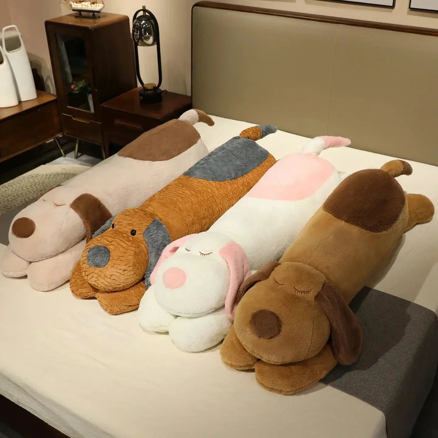 Cuddly Puppy Snuggle Plush Pillow