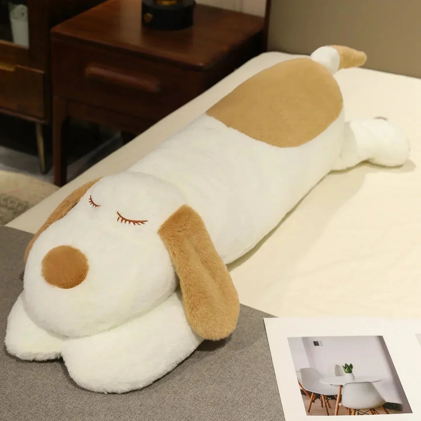 Cuddly Puppy Snuggle Plush Pillow
