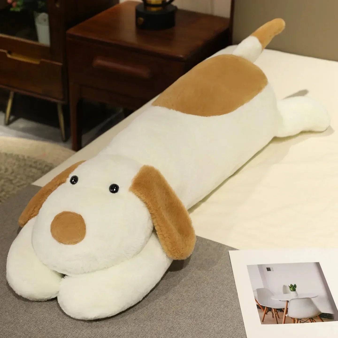 Cuddly Puppy Snuggle Plush Pillow