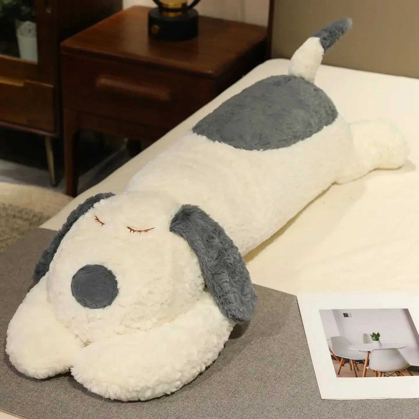 Cuddly Puppy Snuggle Plush Pillow