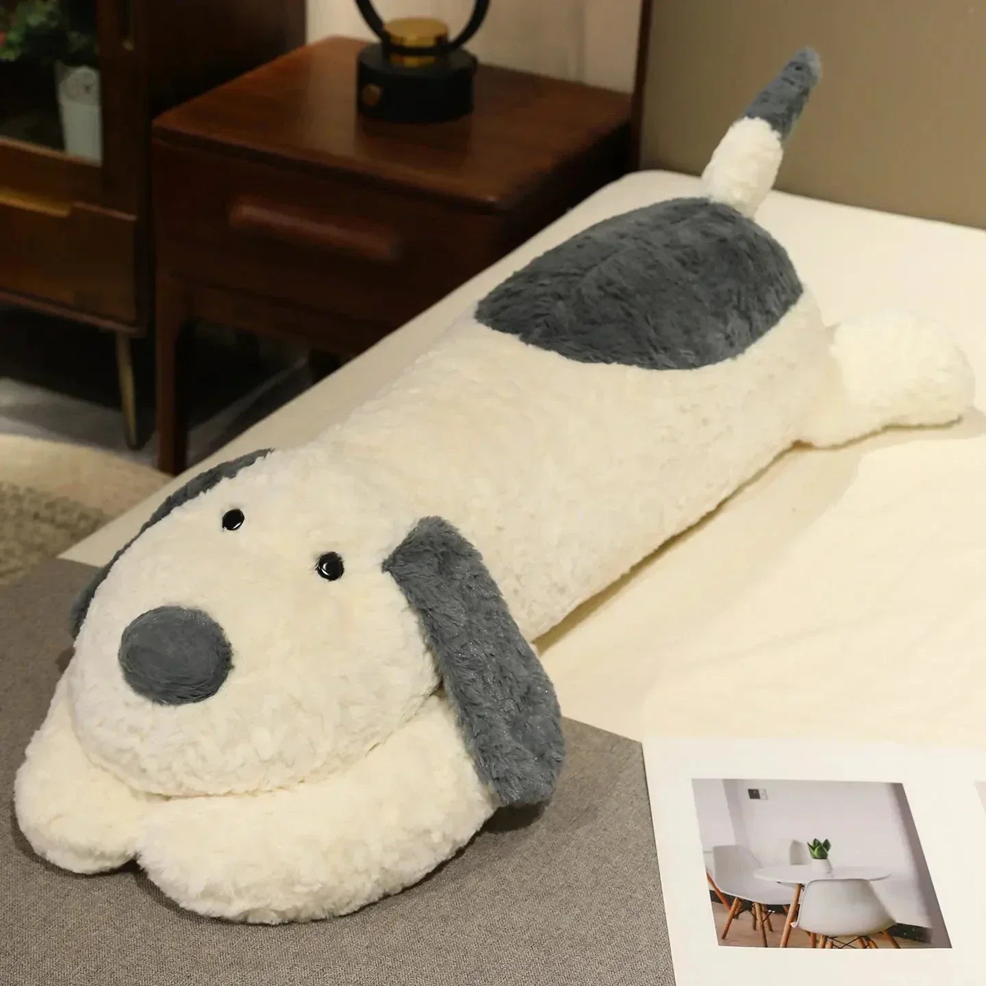 Cuddly Puppy Snuggle Plush Pillow