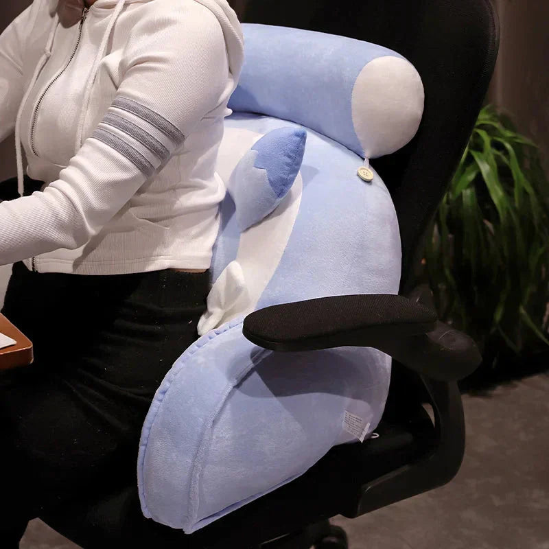Adorable Plush Baby Dragon Pillow Seat