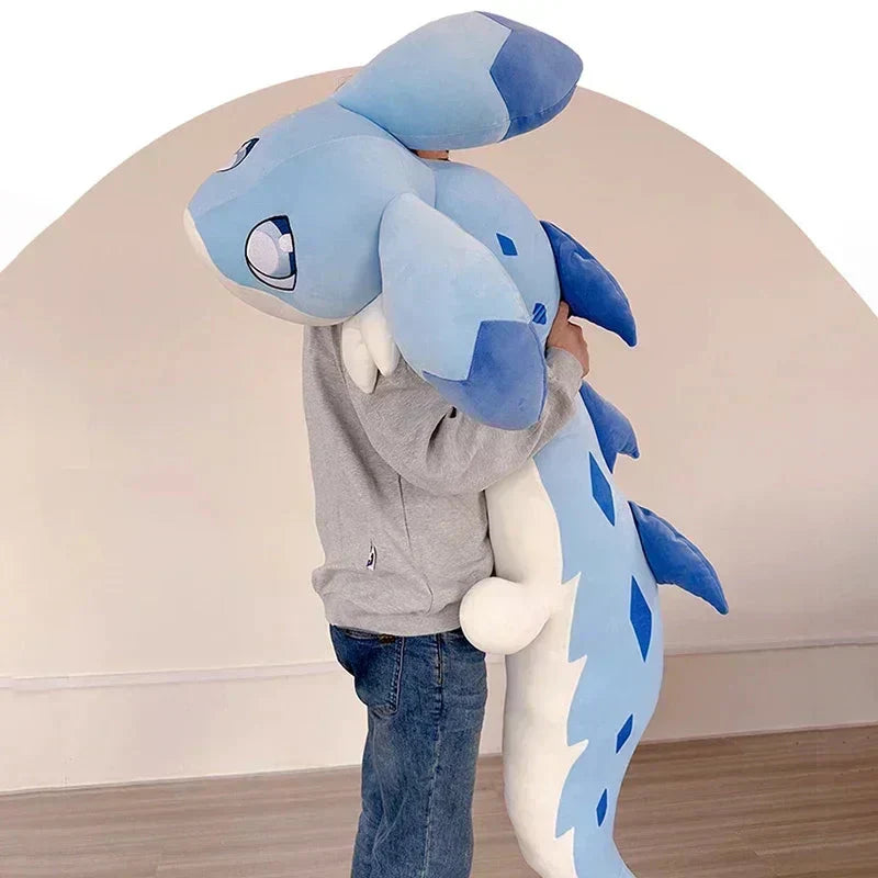 Cute Blue Baby Dragon Soft Toy Plush