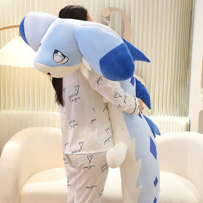 Cute Blue Baby Dragon Soft Toy Plush