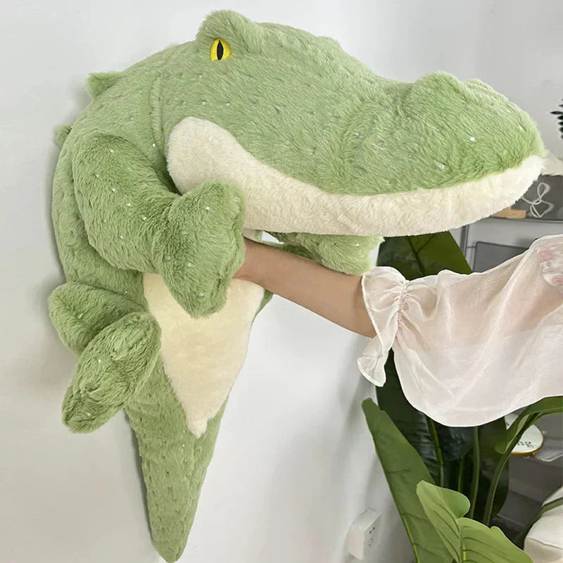 Cuddly Green Stuffed Animal Crocodile Toy - Befez