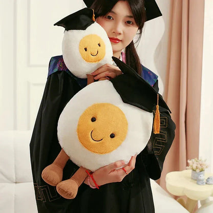 Cuddly Pastel Egg Pillow Toy