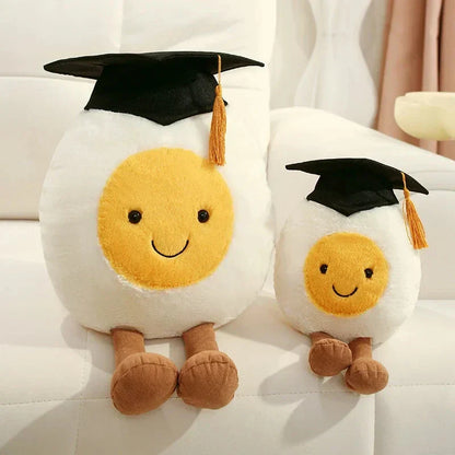 Cuddly Pastel Egg Pillow Toy