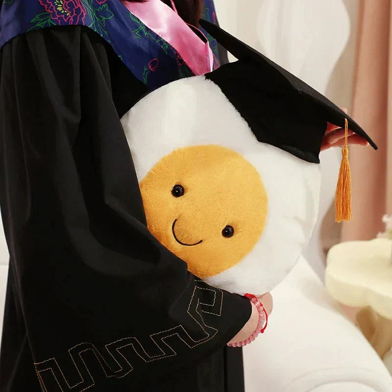 Cuddly Pastel Egg Pillow Toy
